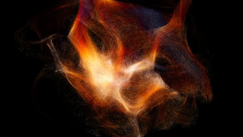 Particles scene